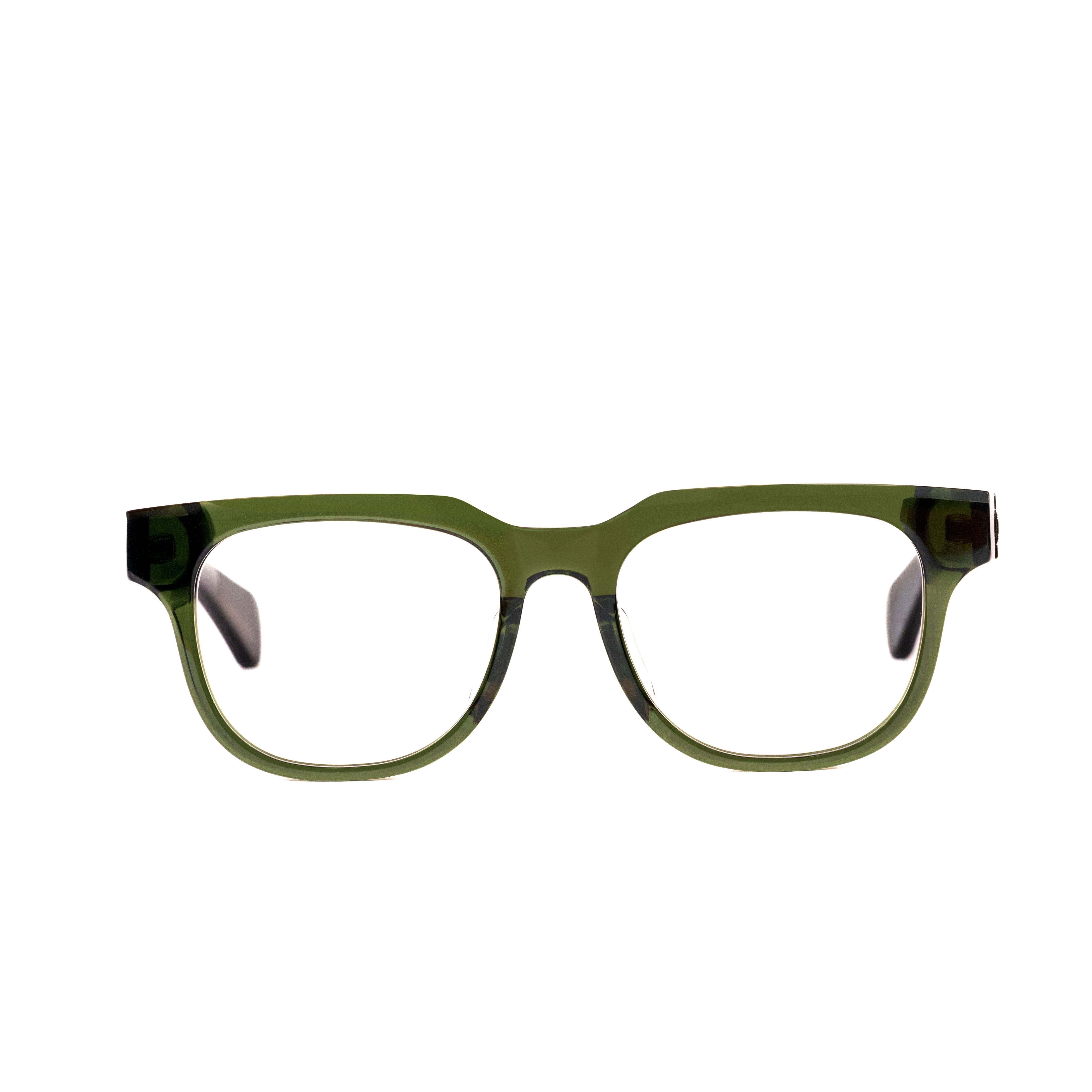 Green Wayfarer Glasses