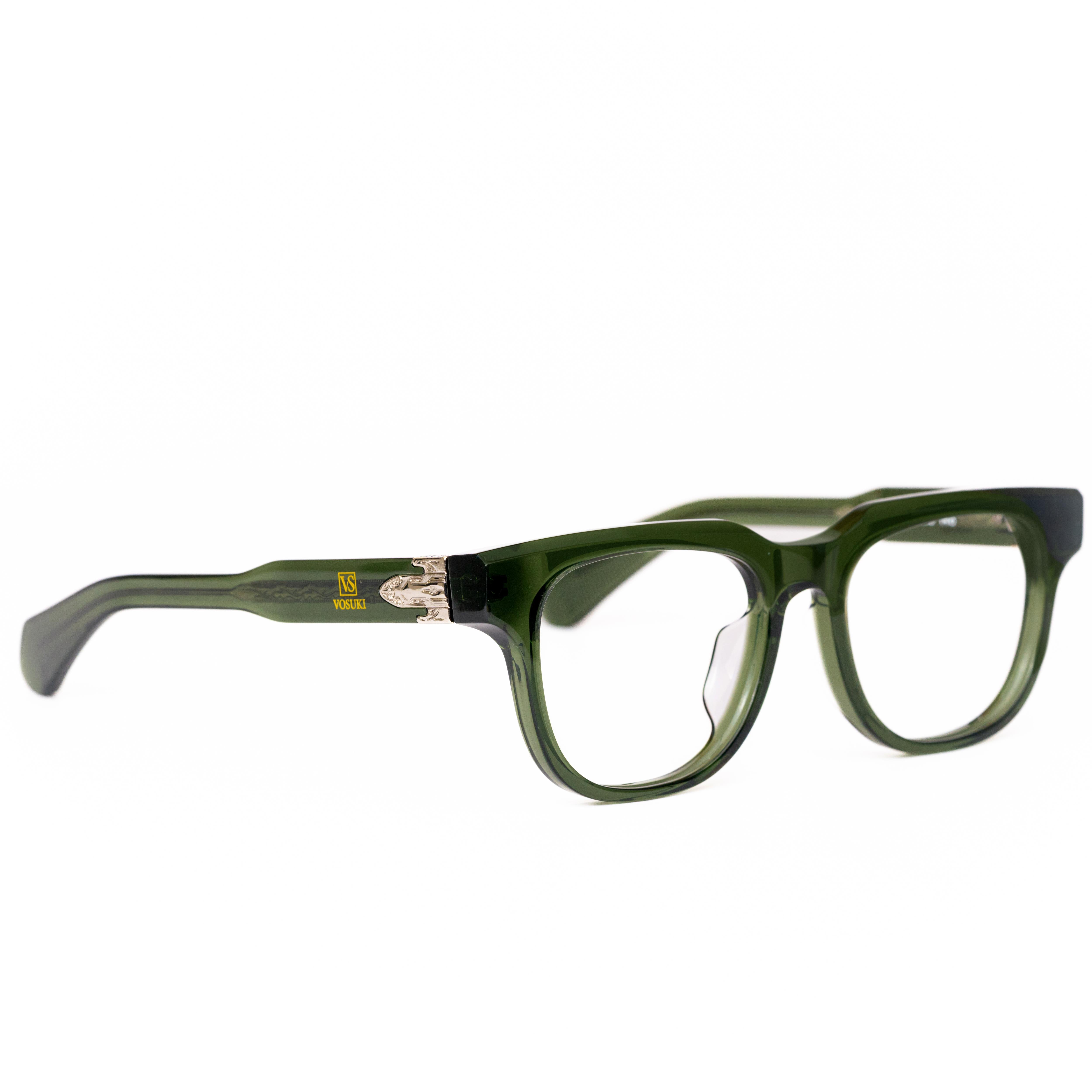 Green Wayfarer Glasses