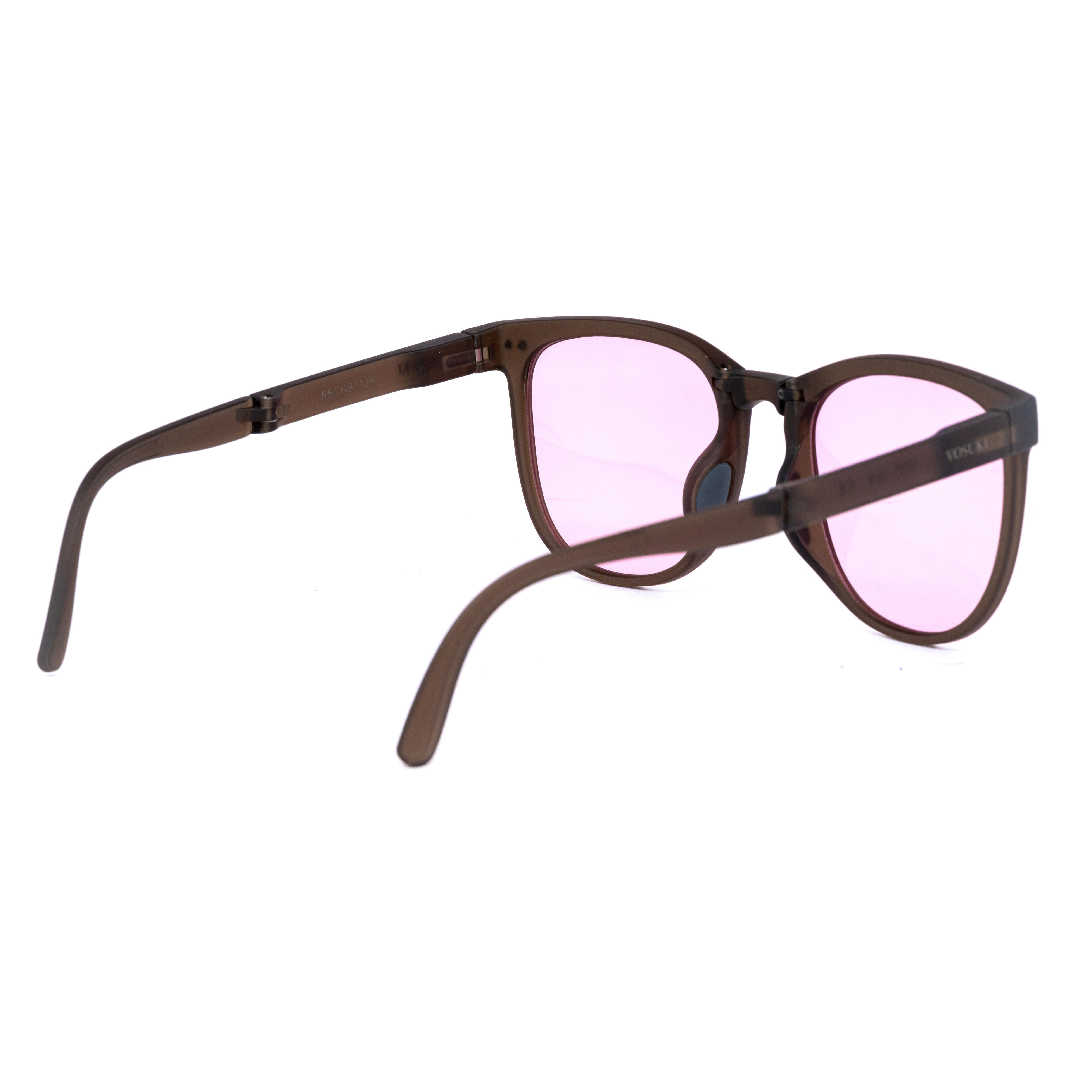 Purple Square Glasses