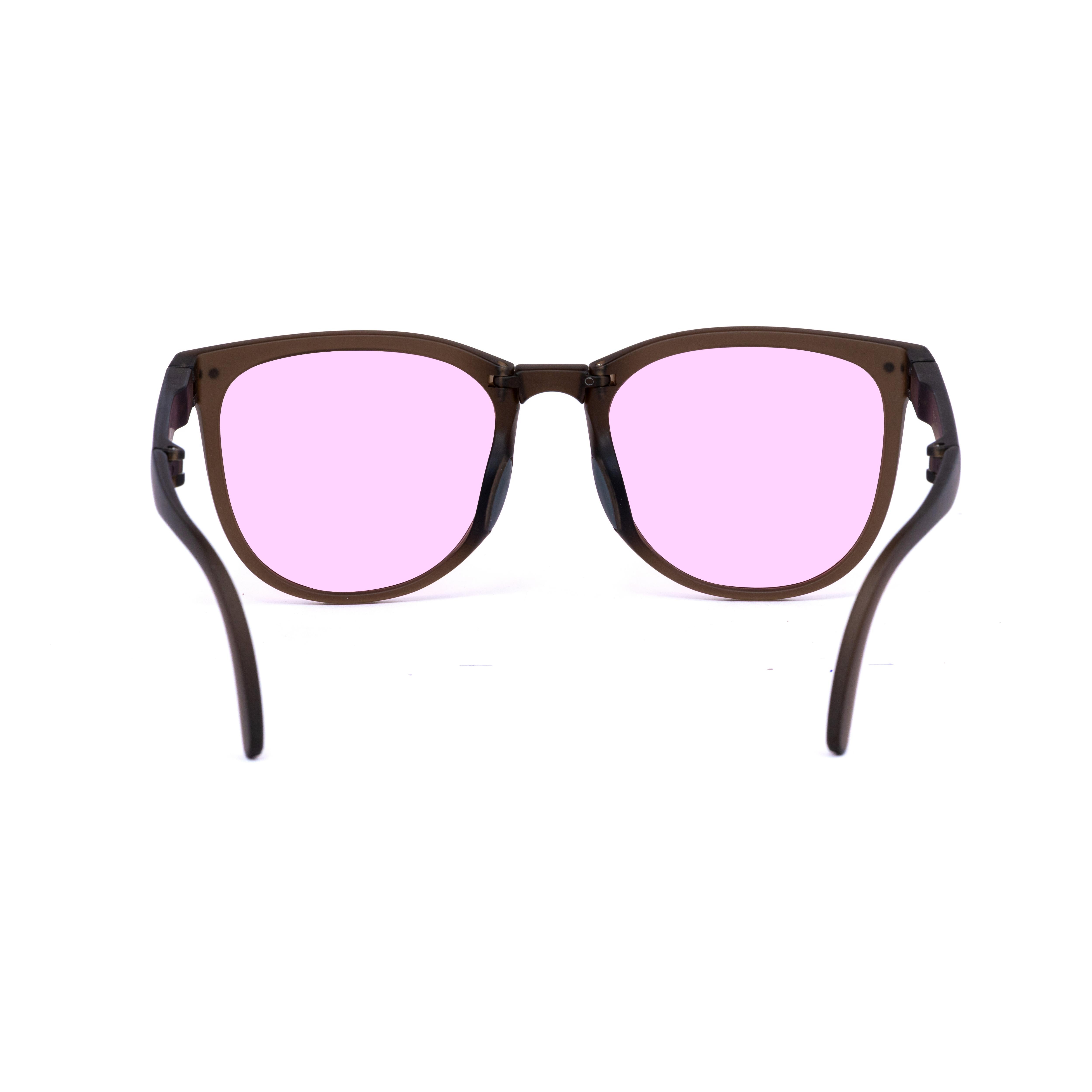 Purple Square Glasses