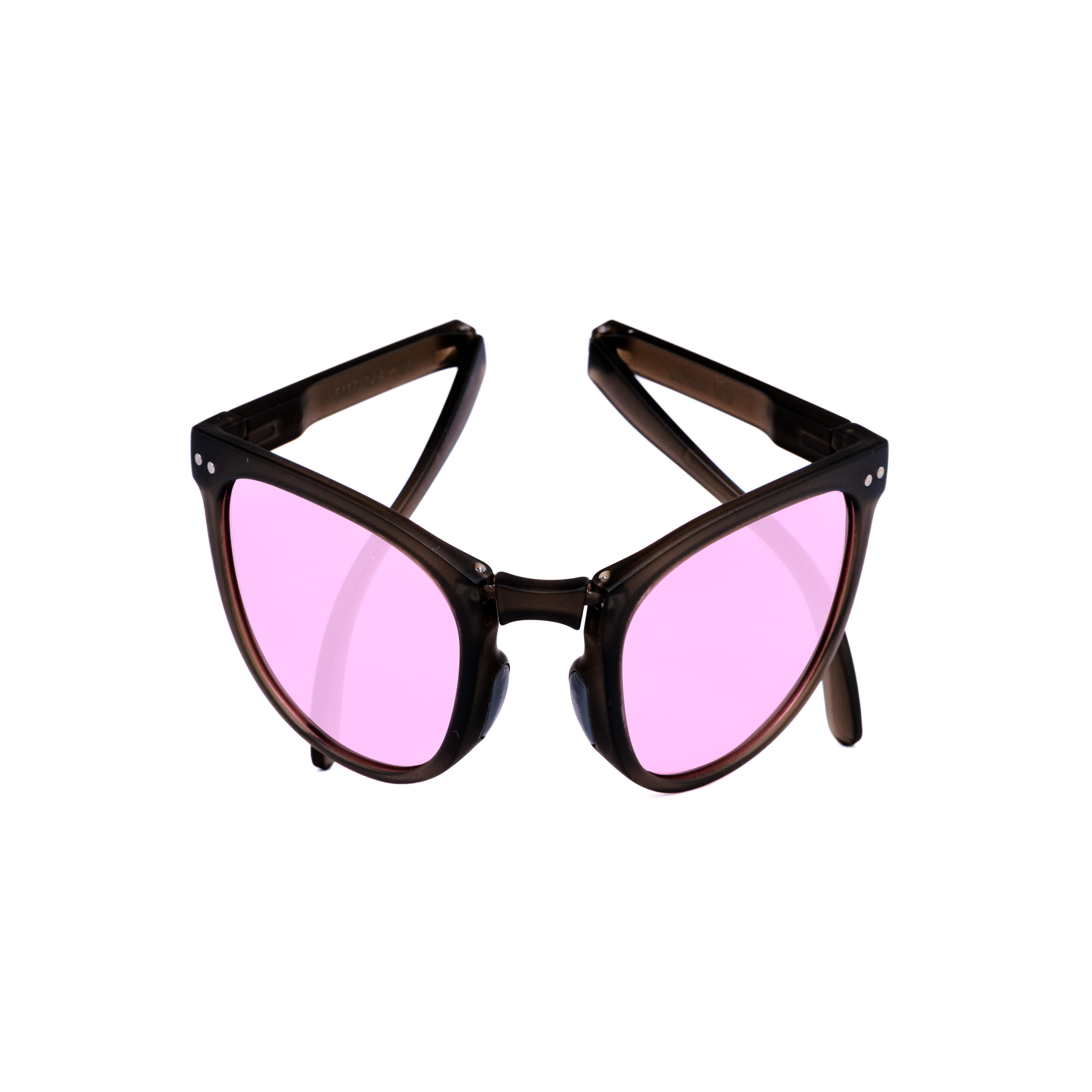 Purple Square Glasses