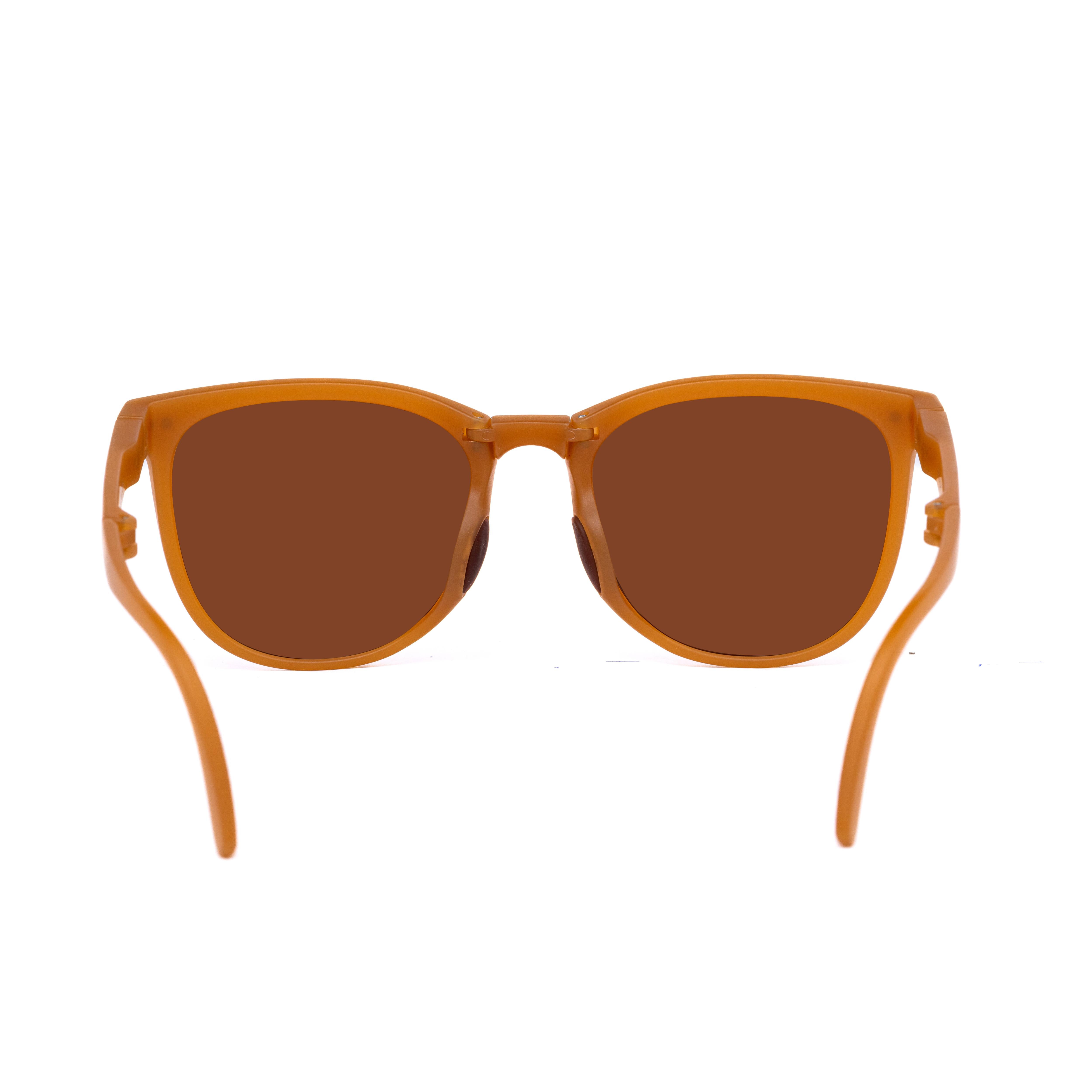 Orange Square Glasses