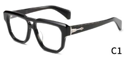 Black Retro Glasses