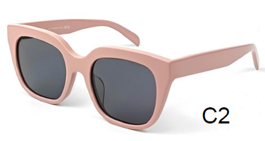 Pink Rectangle Glasses