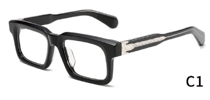 Black Rectangle Glasses