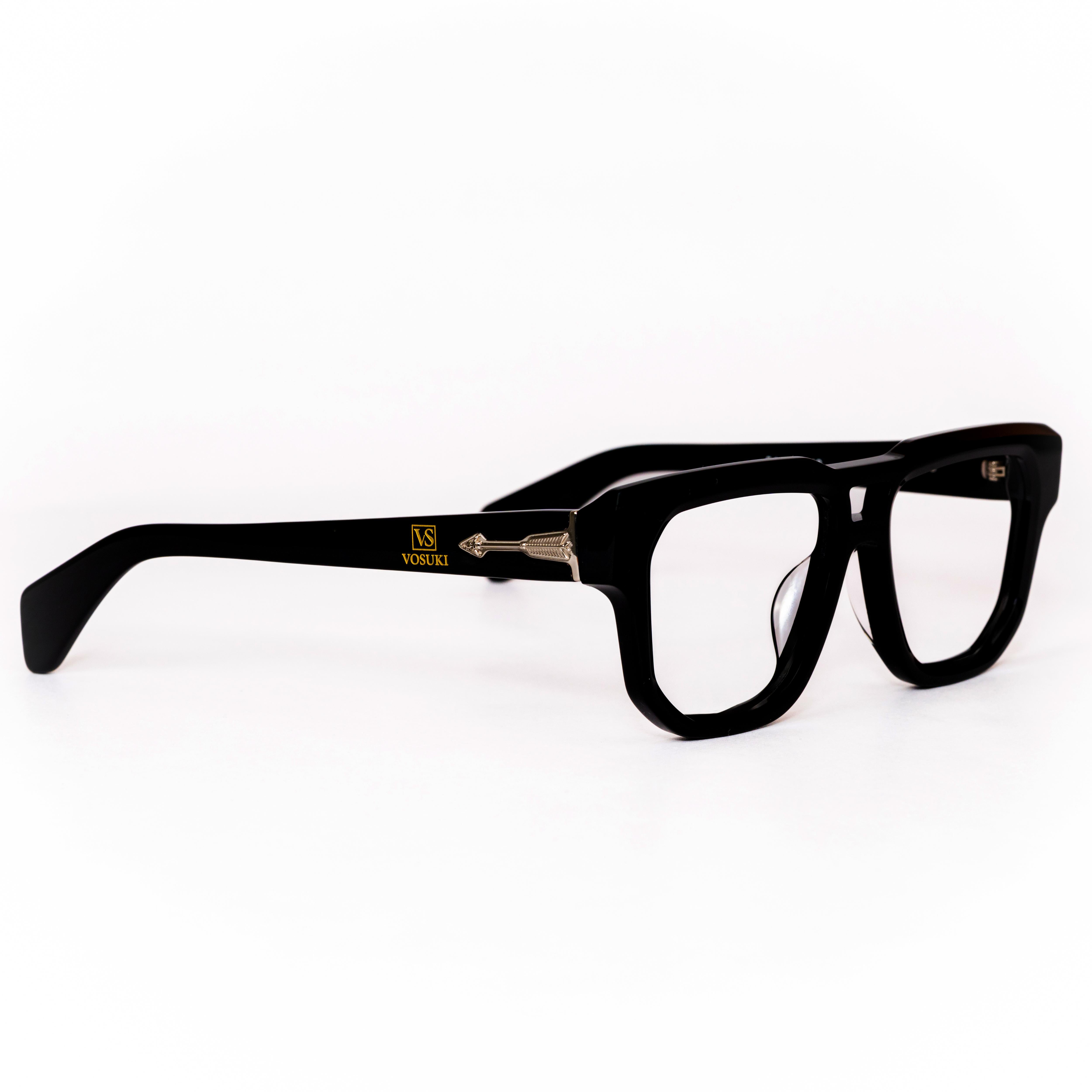 Black Retro Glasses