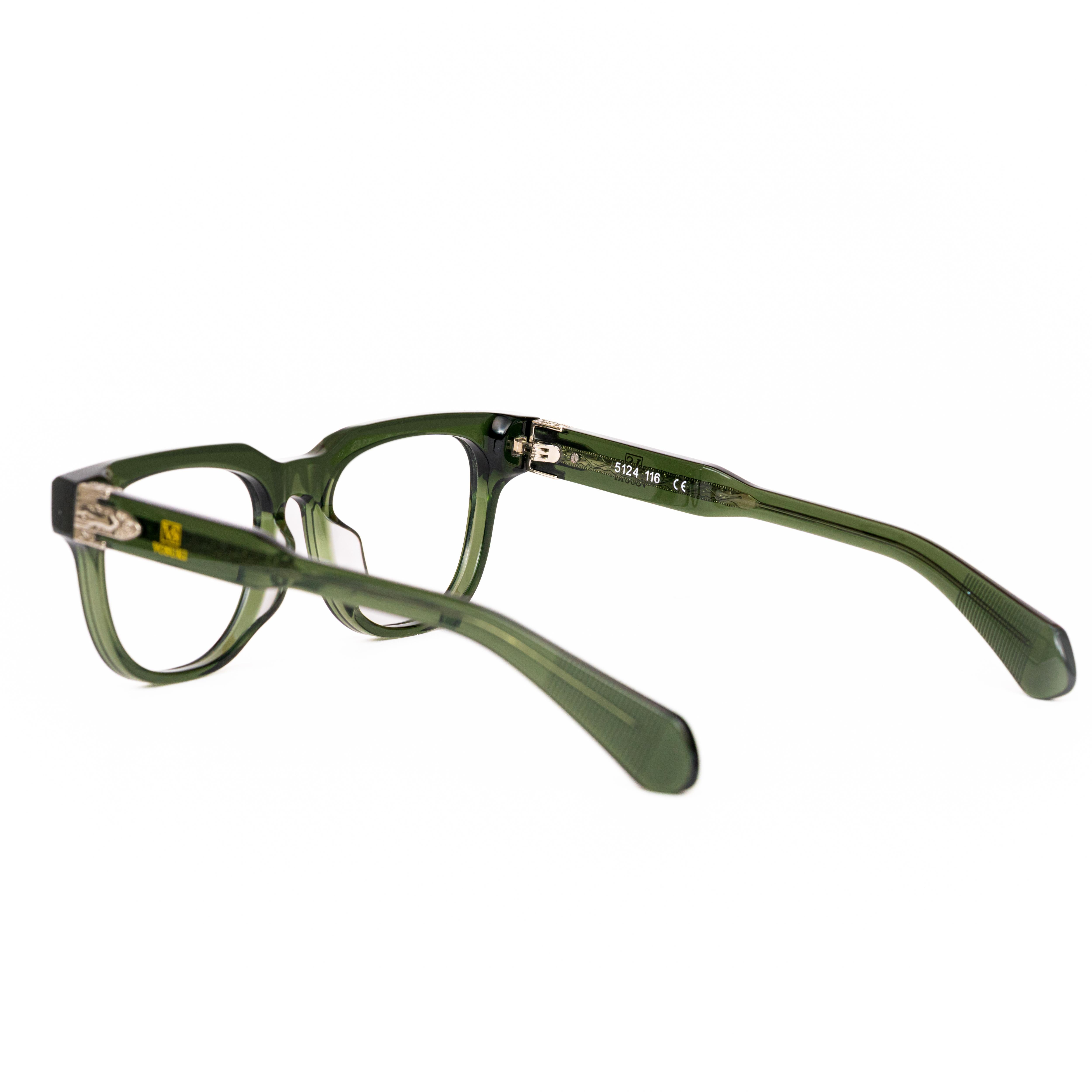 Green Wayfarer Glasses