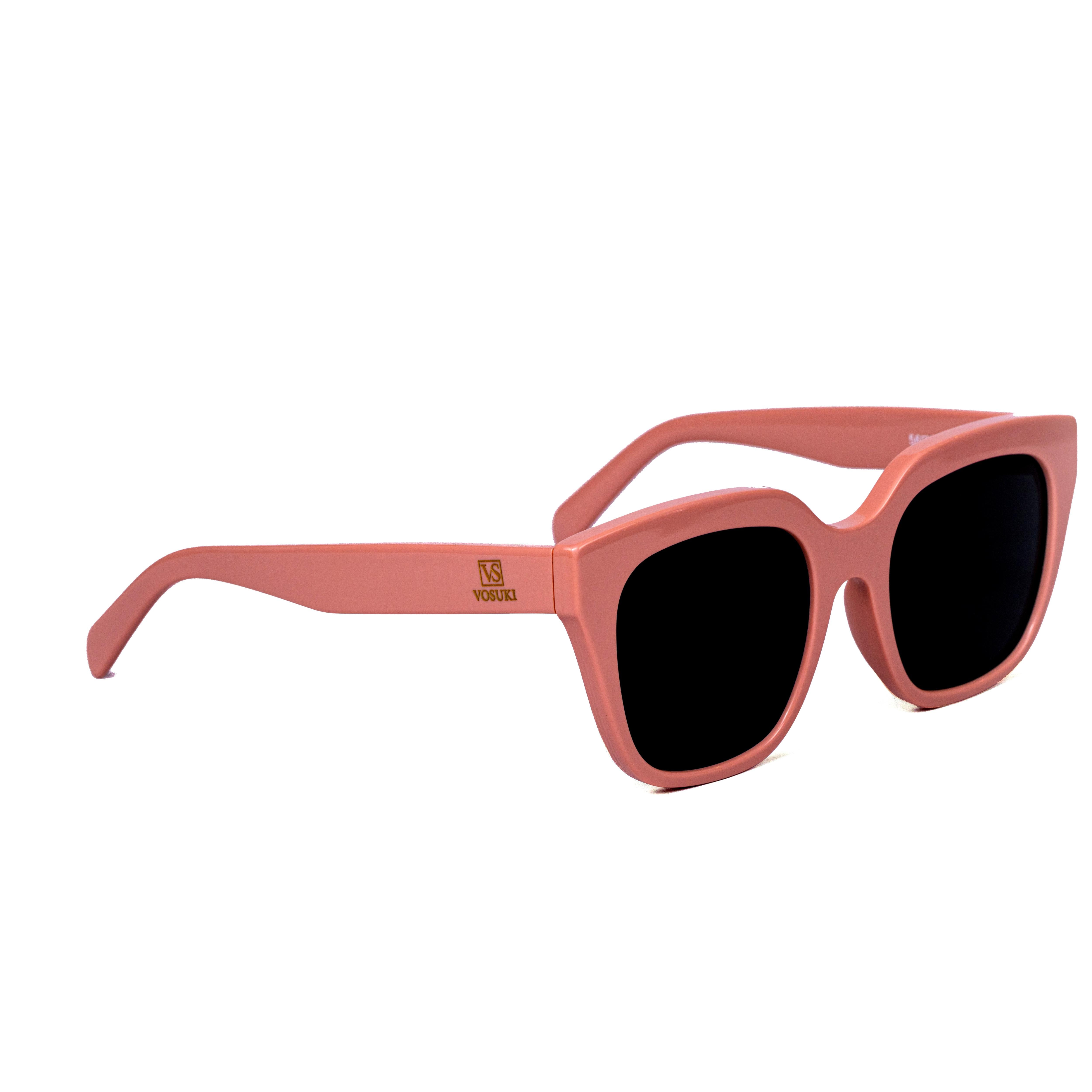 Pink Rectangle Glasses