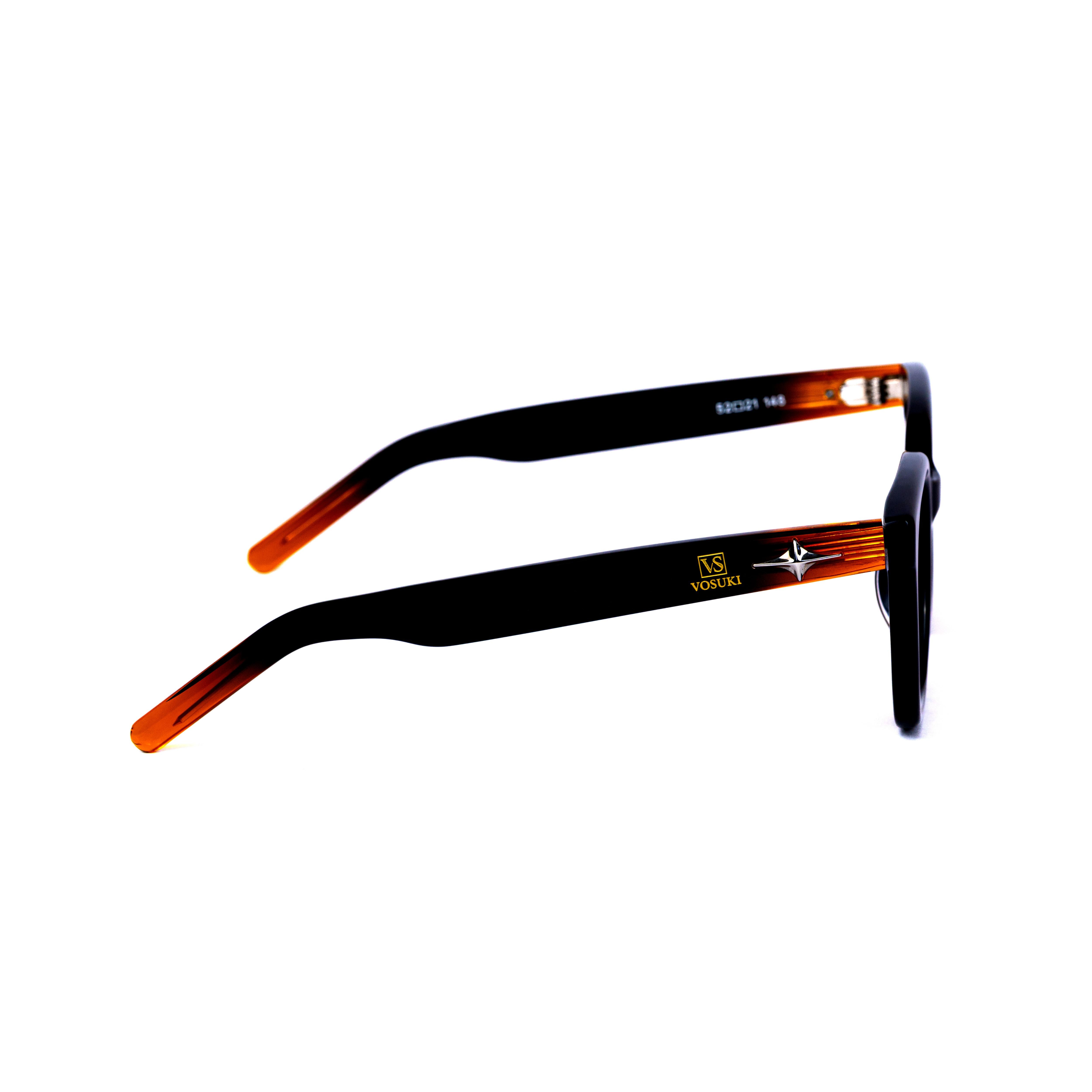 Brown Rectangle Shape Glasses