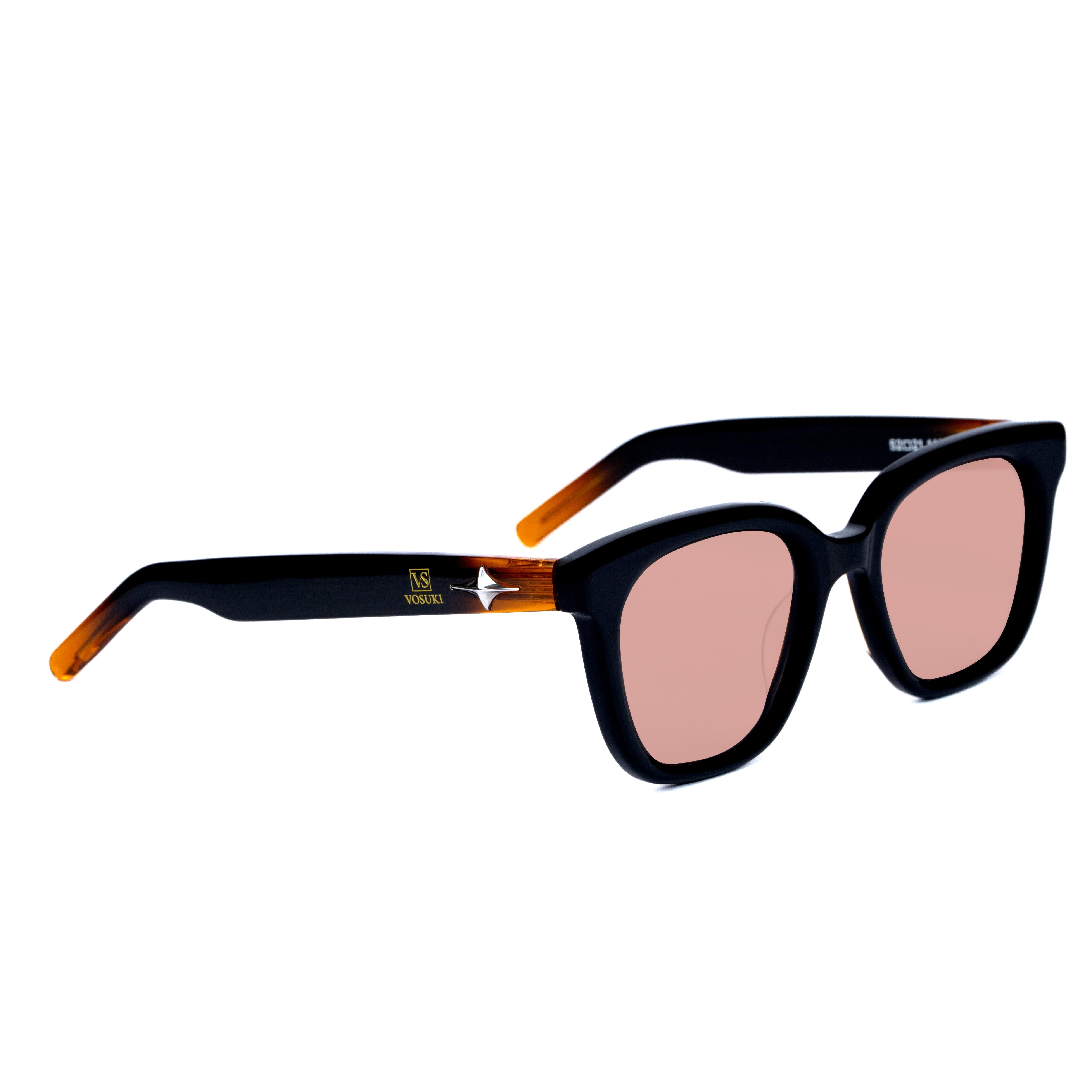 Brown Rectangle Shape Glasses