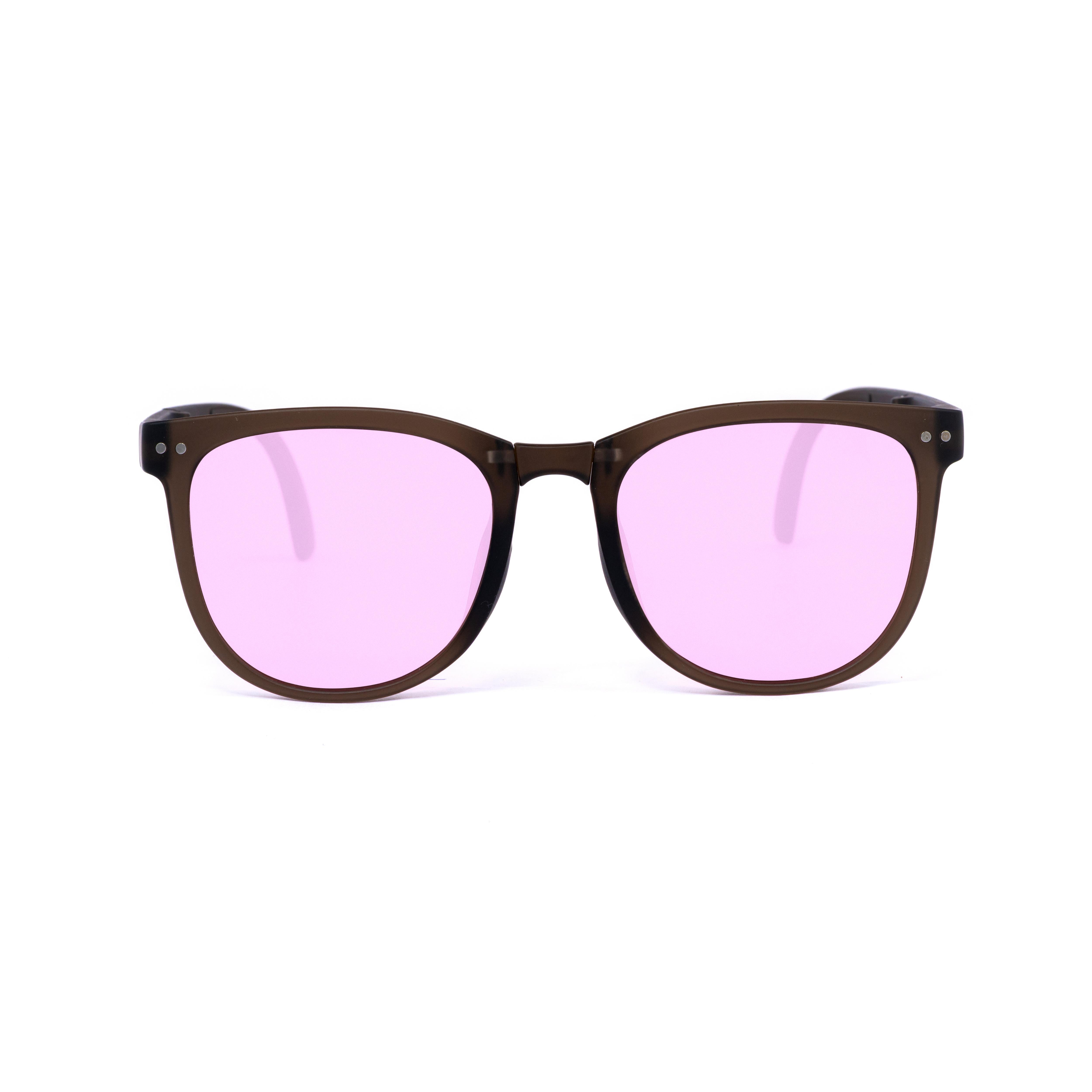 Purple Square Glasses