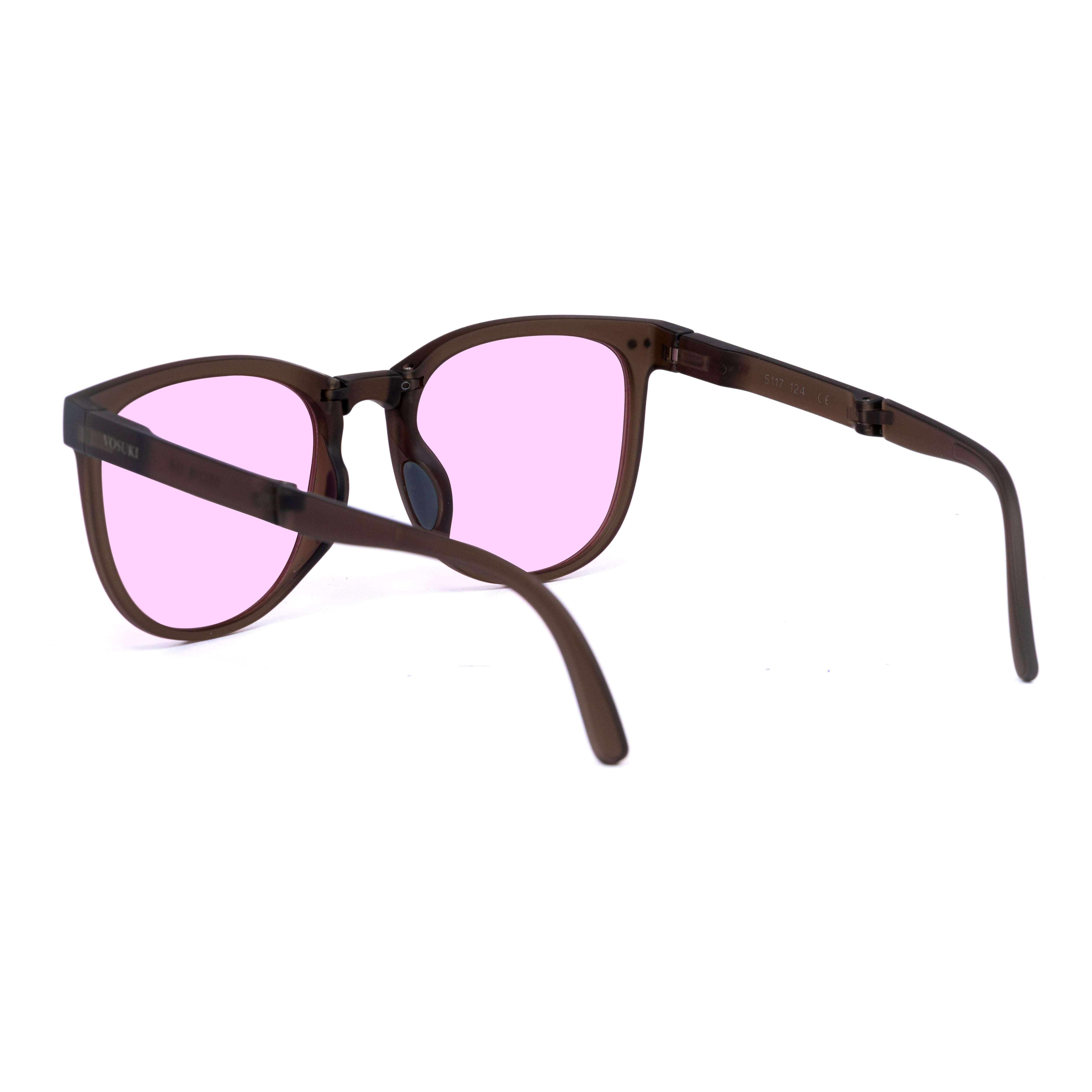 Purple Square Glasses
