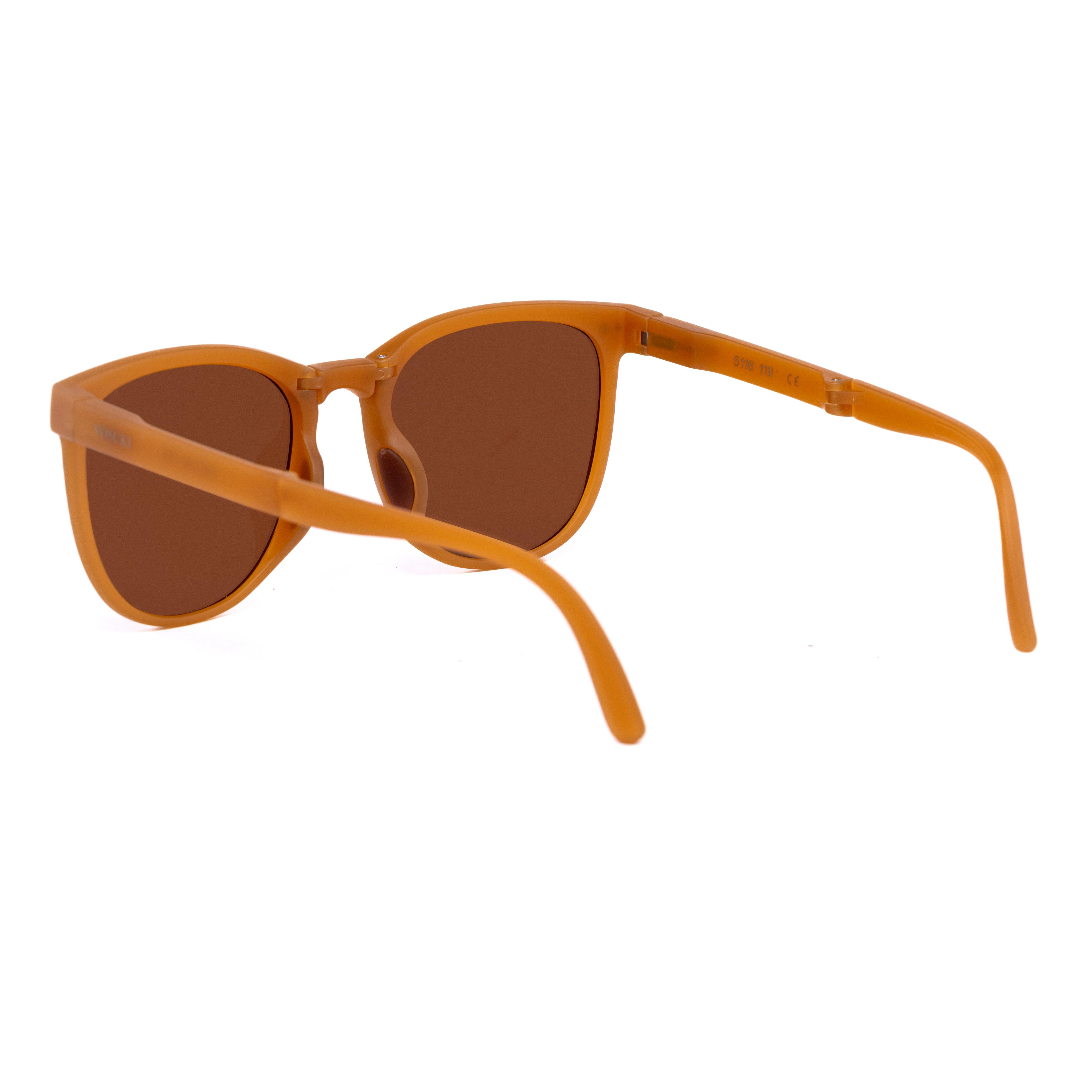 Orange Square Glasses